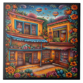 Prachtige Mexicaanse kunst Tegeltje