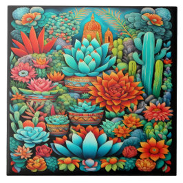 Prachtige Mexicaanse kunst Tegeltje