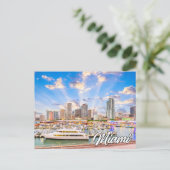 Prachtige Miami, Florida, USA Briefkaart (Staand voorkant)