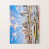 Prachtige Miami, Florida, USA Legpuzzel (Verticaal)