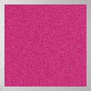 Prachtige, modieus roze glitter poster