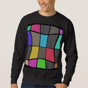 Prachtige Mondriaan stijl moderne design Trui