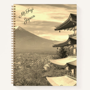 Prachtige Mt. Fuji Japan Spiral Notitieboek