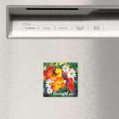 PRACHTIGE MUURBLOEMEN ~ Magneet (Insitu (Vaatwasser))