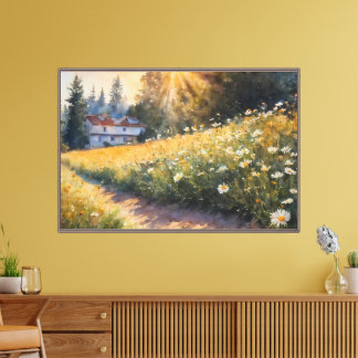 Prachtige Natuur kunst Canvas Afdruk