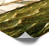 Prachtige Nautische Kunst voor zeilboten Poster (Hoek)