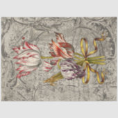 Prachtige Nederlandse Tulpen  Decoupage Papier (Voorkant)