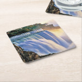 Prachtige Niagara Herfst Onderzetter set (Schuin)