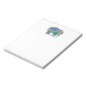 Prachtige  olifant notitieblok (Gedraaid)