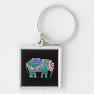 Prachtige  olifant sleutelhanger