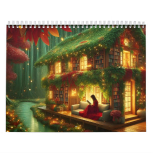 Prachtige ontwerpkalender kalender