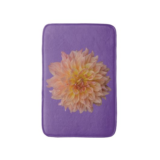 Prachtige oranje dahlia badmat (Voorkant Verticaal)