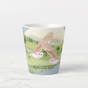 Prachtige OWLS-bruiloft Latte Mok