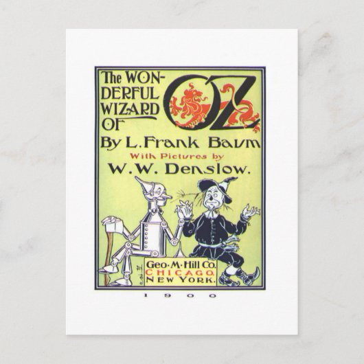 Prachtige Oz-wizard Briefkaart (Voorkant)