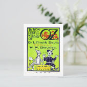 Prachtige Oz-wizard Briefkaart (Staand voorkant)