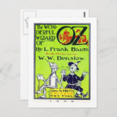 Prachtige Oz-wizard Briefkaart (Voorkant / Achterkant)