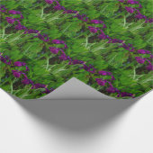 Prachtige Paarse Iris Cadeaupapier (Hoek)