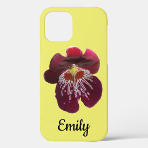 Prachtige paarse orchideeën II Elegante bloemen iPhone 12 Hoesje
