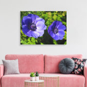 Prachtige Paarse papaver met platte Prints van Can (Insitu (Woonkamer))