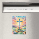 Prachtige paas Waterverf kunst Magneet (Insitu (Vaatwasser))