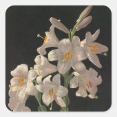 Prachtige paasgordel vierkante sticker (Voorkant)