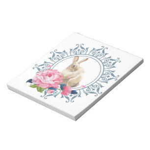 Prachtige paaskonijn notitieblok