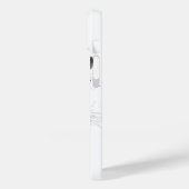 Prachtige pantherse Paarse Waterverf Case-Mate iPhone Case (Achterkant / Links)