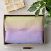 Prachtige pastelregenbooggradiënt bruiloft tissuepapier (Geschenk)