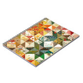 Prachtige patchwork notitieboek (Linkerzijde)