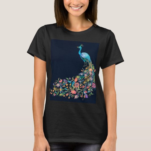 Prachtige Peacock Jewel T-Shirt (Voorkant)