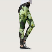 Prachtige pellerige peper Primroses in droge blade Leggings (Rechts)