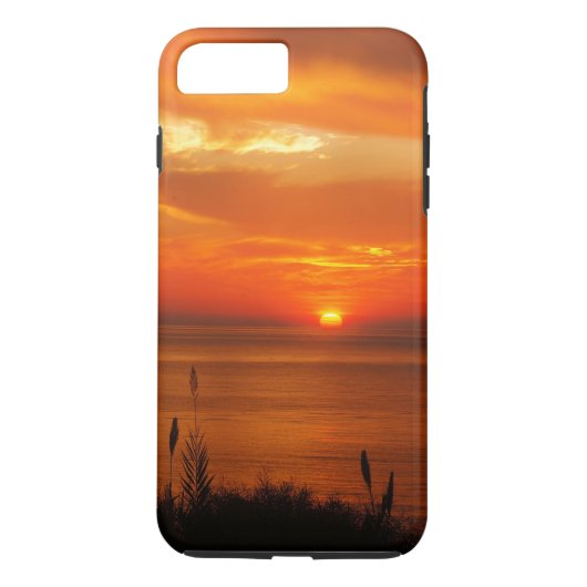Prachtige persoonlijke strand op zonsondergang Case-Mate iPhone case (Achterkant)