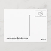 Prachtige Perzische kat briefkaart (Achterkant)