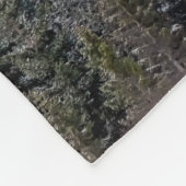 Prachtige plek fleece deken (Hoek)