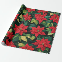 Prachtige Poinsettia Cadeaupapier