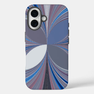 Prachtige prachtige Vlinder zachte blauwe kleuren  iPhone 16 Hoesje
