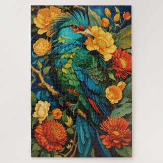 Prachtige Quetzal Majesteit Legpuzzel