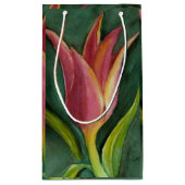 Prachtige Red Tulip Klein Cadeauzakje (Achterkant)