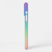 Prachtige regenbooggradiënt iPhone hoesje (Linkerkant)