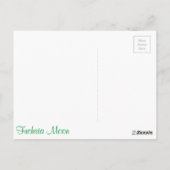 Prachtige rendierziekte uit de middeleeuwen briefkaart (Achterkant)