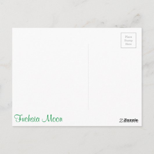 Prachtige rendierziekte uit de middeleeuwen briefkaart (Achterkant)