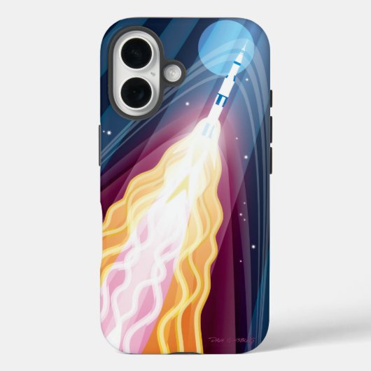 Prachtige rit: iPhone 16 hoes (Achterkant)