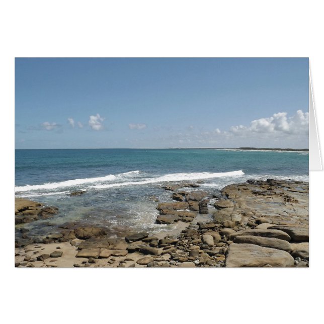 Prachtige Rocky Coastline (Voorkant Horizontaal)