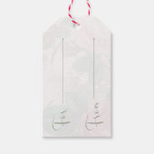 Prachtige rode rozen cadeau Label Cadeaulabel (Voorkant)