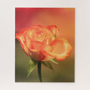 Prachtige Romantische foto van Roos Legpuzzel