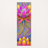 Prachtige, roze,  Lotus Flowers Yogamat (Voorkant)