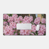 Prachtige roze rododendron blooms Floral Bureaumat (Keyboard & Muis)