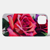 Prachtige rozen en aangepaste tekst Case-Mate iPhone case (Achterkant (horizontaal))