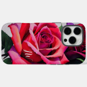 Prachtige rozen en aangepaste tekst Case-Mate iPhone case (Achterkant (horizontaal))