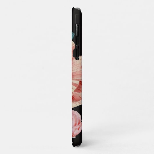 Prachtige Rozen met de naam Monogram Case-Mate iPhone Case (Achterkant/links)